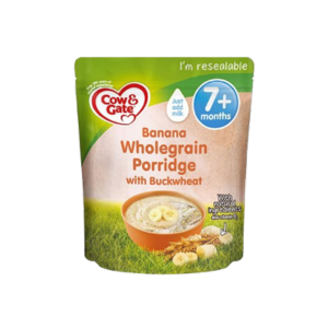 Cow & Gate Banana Wholegrain Porridge Baby Cereal 7+ Months 200g